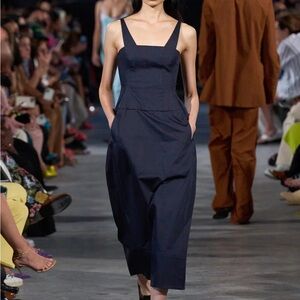 TIBI Mila Stretch Cotton Corset Lantern Dress - NWT